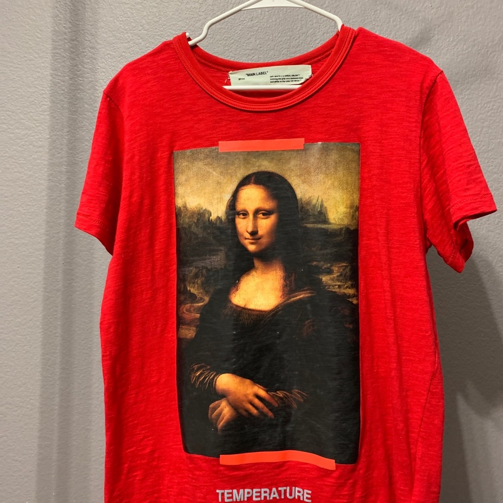 Off White Mona Lisa Tee
